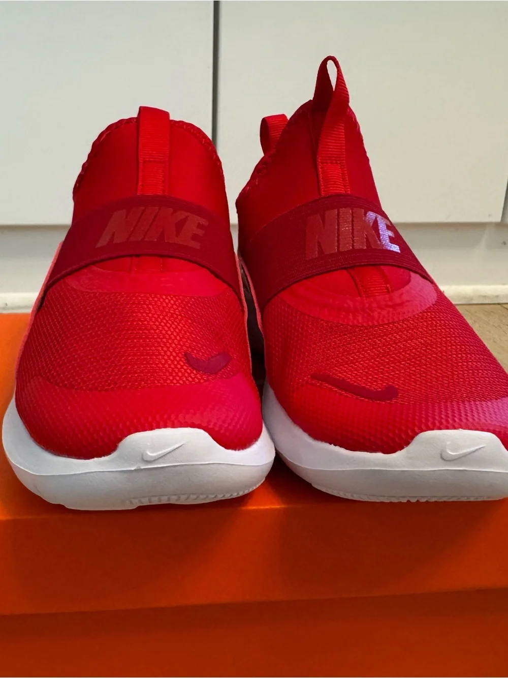 New! Nike 13.5C Flex Runner 4 Little Kid Running Shoes, Red